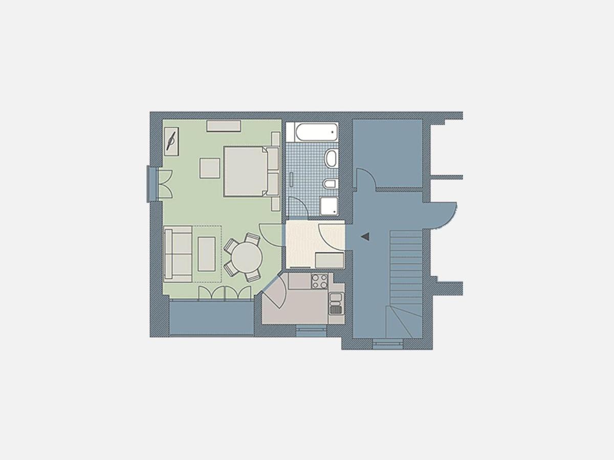 Kaiservillen Heringsdorf - 1-Raum-Ferienwohnung Mit Balkon Dr3 Exterior foto